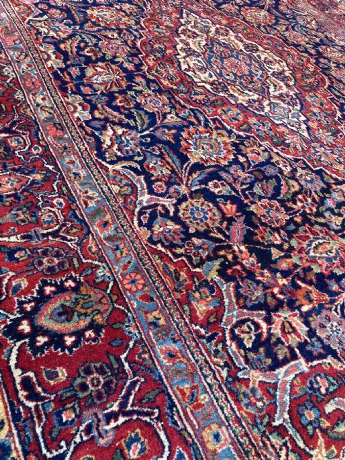 VINTAGE KASHAN RUG 204M X 130M - ADDITIONAL PHOTO 14
