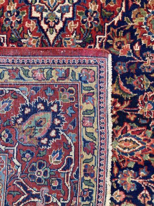 VINTAGE KASHAN RUG 204M X 130M - ADDITIONAL PHOTO 17