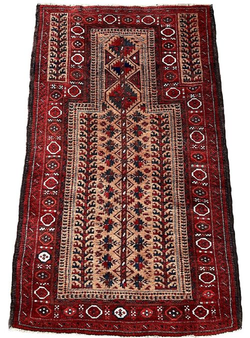 ANTIQUE BELOUCH RUG 176M X 089M - ADDITIONAL PHOTO 1