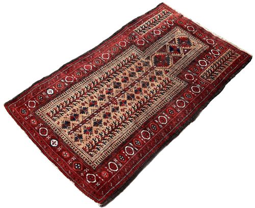 ANTIQUE BELOUCH RUG 176M X 089M - ADDITIONAL PHOTO 2