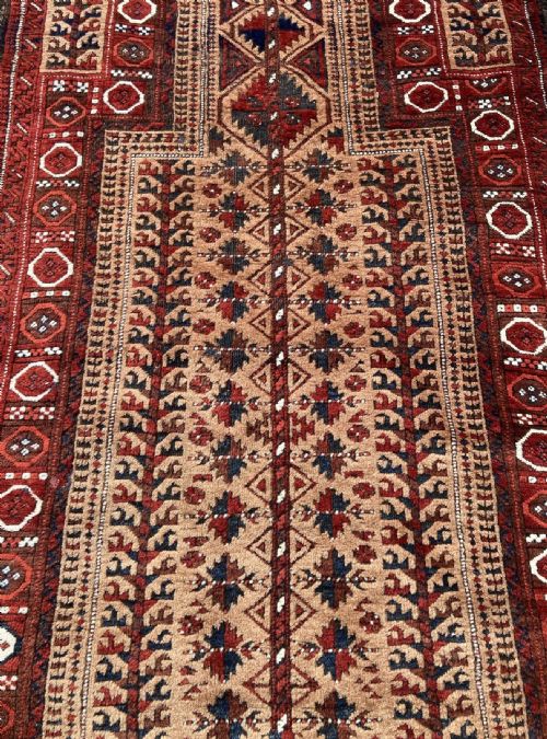 ANTIQUE BELOUCH RUG 176M X 089M - ADDITIONAL PHOTO 7