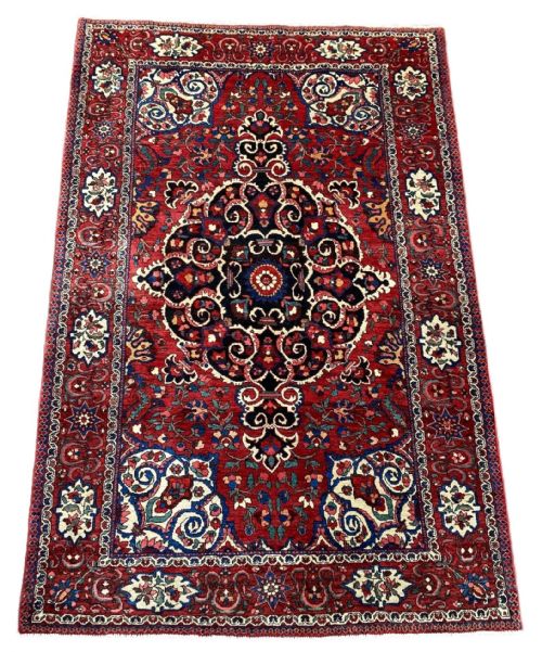 ANTIQUE BAKHTIAR RUG 211M X 137M - ADDITIONAL PHOTO 1