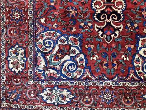 ANTIQUE BAKHTIAR RUG 211M X 137M - ADDITIONAL PHOTO 5