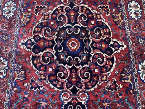 ANTIQUE BAKHTIAR RUG 211M X 137M - ADDITIONAL PHOTO 6