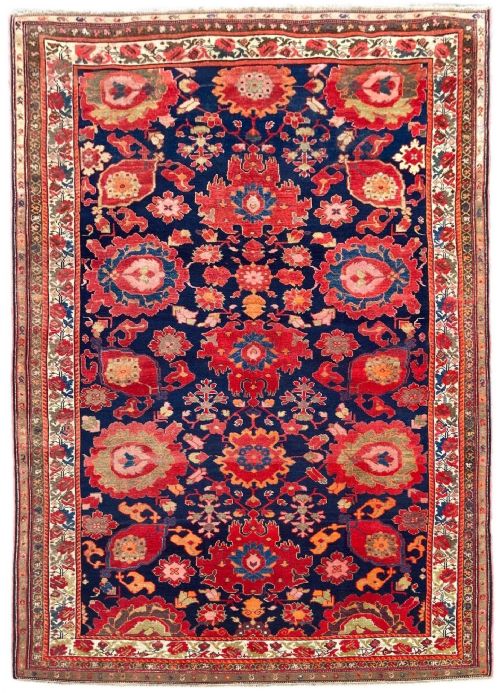 antique malayer rug 216m x 147m - CATEGORY: ANTIQUE RUGS - DATED 1900