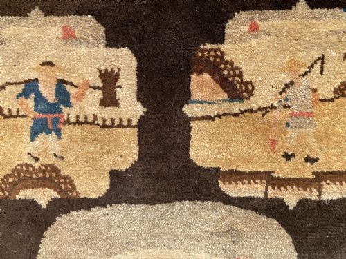 VINTAGE CHINESE PAOTAO RUG 123M X 064M - ADDITIONAL PHOTO 10