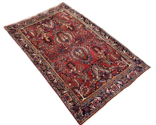 ANTIQUE SAROUK RUG 158M X 106M - ADDITIONAL PHOTO 2