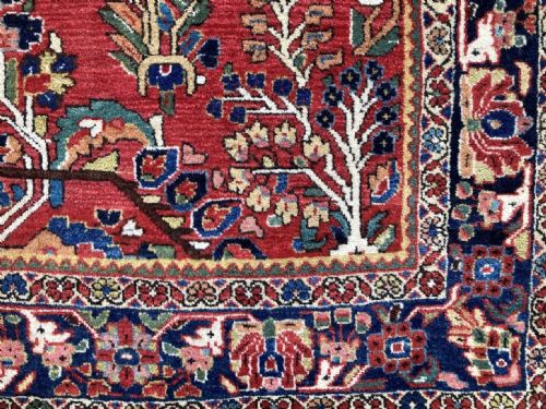 ANTIQUE SAROUK RUG 158M X 106M - ADDITIONAL PHOTO 3