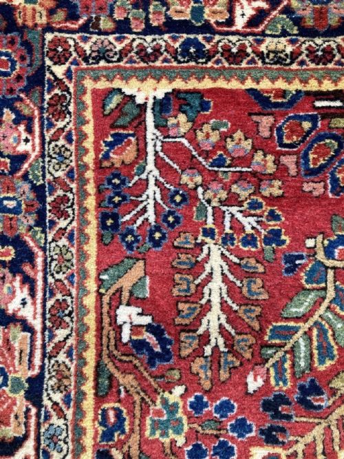 ANTIQUE SAROUK RUG 158M X 106M - ADDITIONAL PHOTO 8