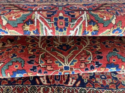 ANTIQUE SAROUK RUG 158M X 106M - ADDITIONAL PHOTO 11