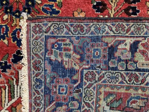 ANTIQUE SAROUK RUG 158M X 106M - ADDITIONAL PHOTO 13