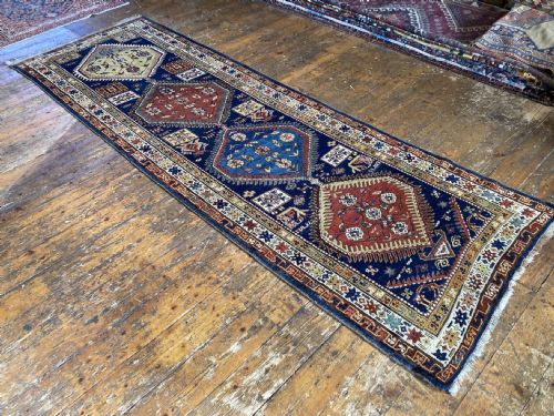 ANTIQUE CAUCASIAN RUNNER 293M X 099M - ADDITIONAL PHOTO 2