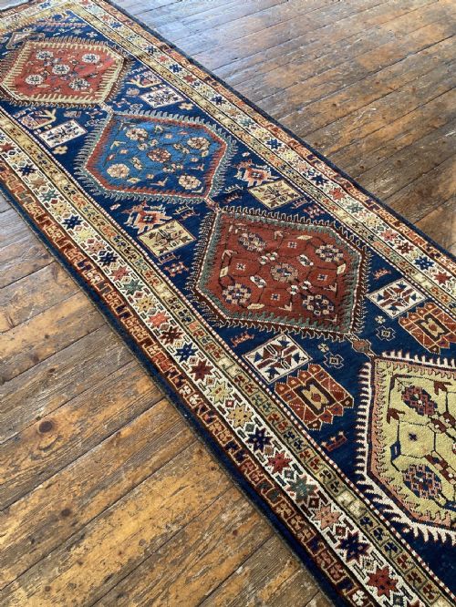ANTIQUE CAUCASIAN RUNNER 293M X 099M - ADDITIONAL PHOTO 3