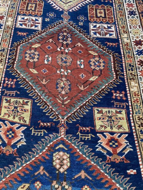 ANTIQUE CAUCASIAN RUNNER 293M X 099M - ADDITIONAL PHOTO 5
