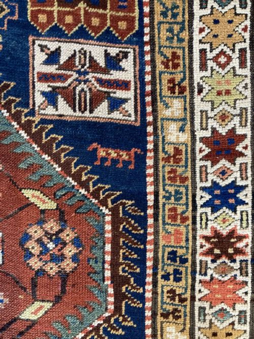 ANTIQUE CAUCASIAN RUNNER 293M X 099M - ADDITIONAL PHOTO 11