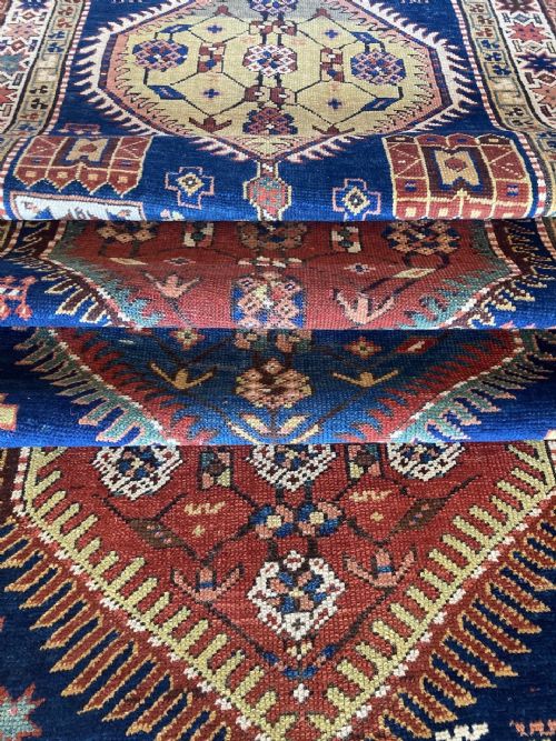 ANTIQUE CAUCASIAN RUNNER 293M X 099M - ADDITIONAL PHOTO 12