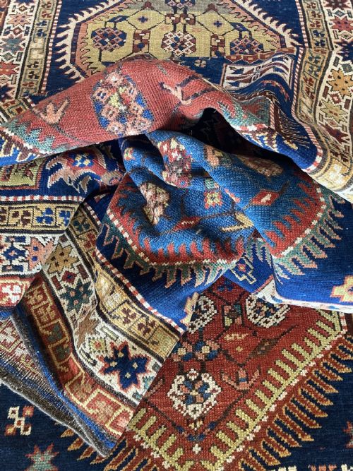 ANTIQUE CAUCASIAN RUNNER 293M X 099M - ADDITIONAL PHOTO 13