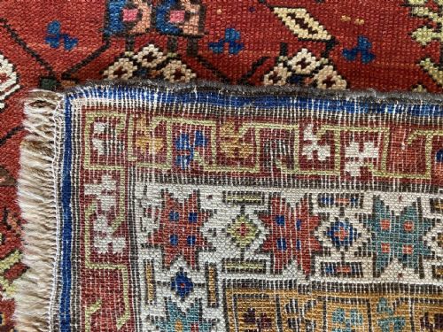 ANTIQUE CAUCASIAN RUNNER 293M X 099M - ADDITIONAL PHOTO 14