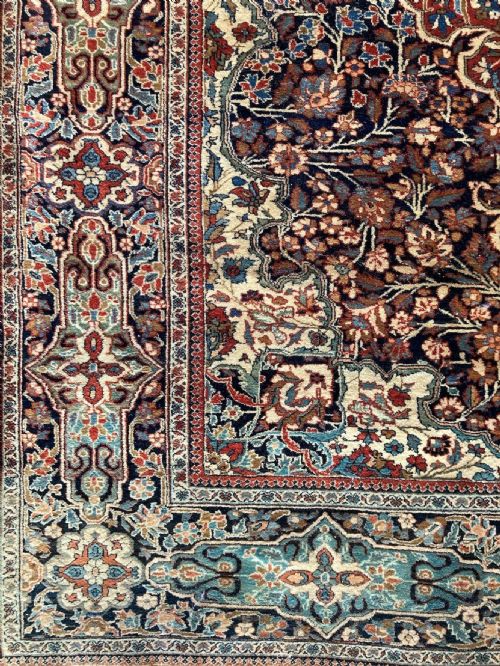 ANTIQUE KASHAN RUG 210M X 141M - ADDITIONAL PHOTO 4