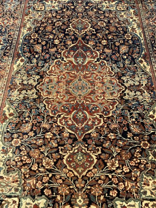ANTIQUE KASHAN RUG 210M X 141M - ADDITIONAL PHOTO 5