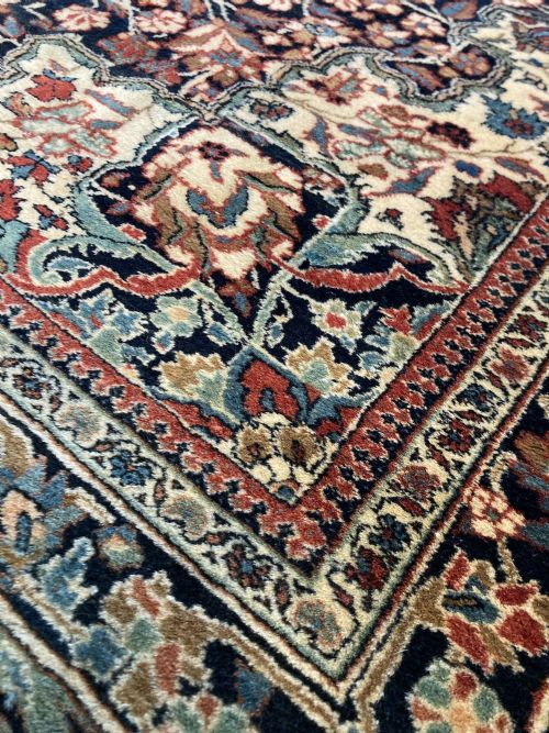 ANTIQUE KASHAN RUG 210M X 141M - ADDITIONAL PHOTO 7