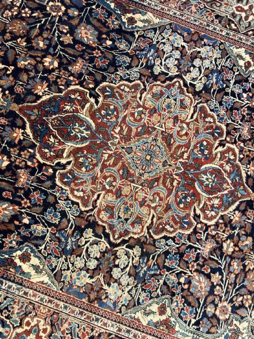 ANTIQUE KASHAN RUG 210M X 141M - ADDITIONAL PHOTO 8