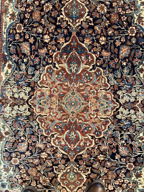 ANTIQUE KASHAN RUG 210M X 141M - ADDITIONAL PHOTO 12
