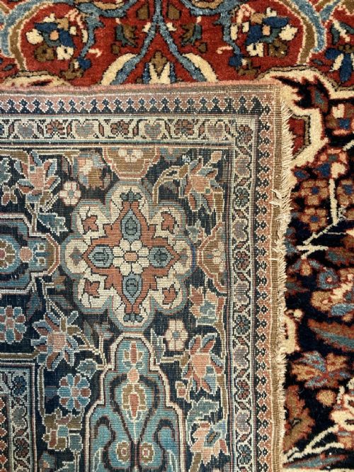 ANTIQUE KASHAN RUG 210M X 141M - ADDITIONAL PHOTO 17