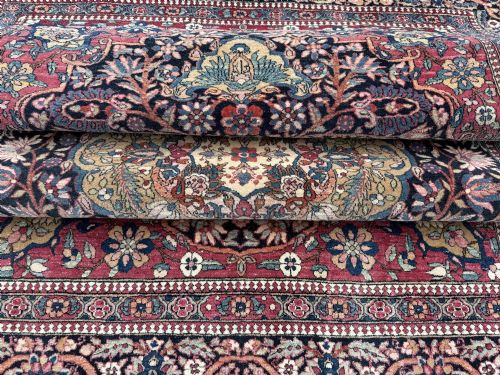 ANTIQUE ISFAHAN RUG 212M X 142M - ADDITIONAL PHOTO 14