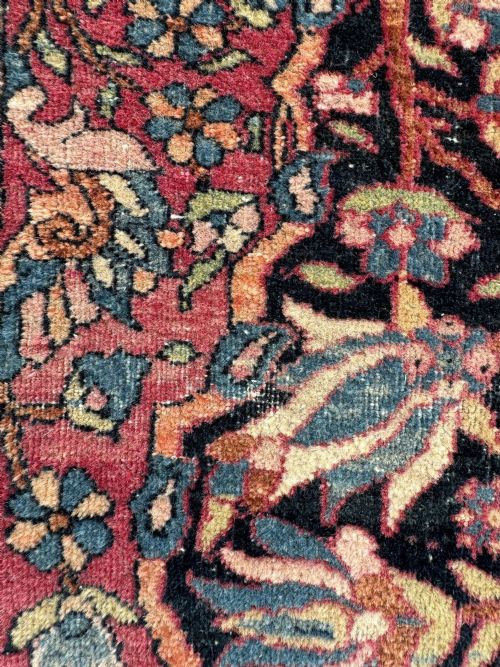 ANTIQUE ISFAHAN RUG 212M X 142M - ADDITIONAL PHOTO 19