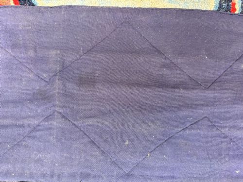 ANTIQUE TIBETAN HORSE SADDLE COVER 100M X 060M - ADDITIONAL PHOTO 14