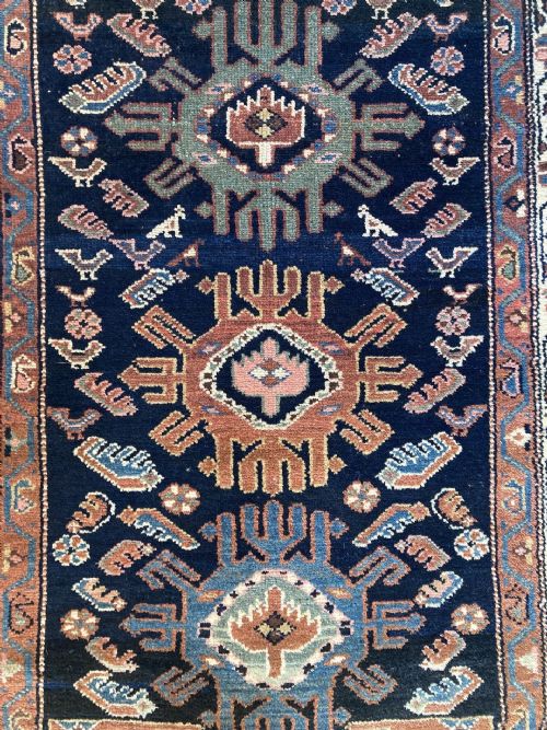ANTIQUE KURDISH RUG 134M X 095M - ADDITIONAL PHOTO 11