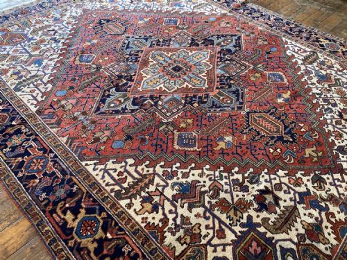ANTIQUE HERIZ CARPET 344M X 263M - ADDITIONAL PHOTO 4