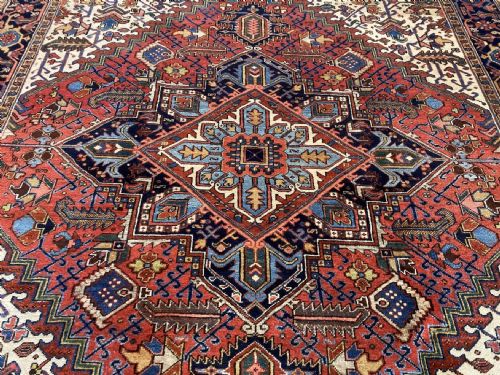 ANTIQUE HERIZ CARPET 344M X 263M - ADDITIONAL PHOTO 6