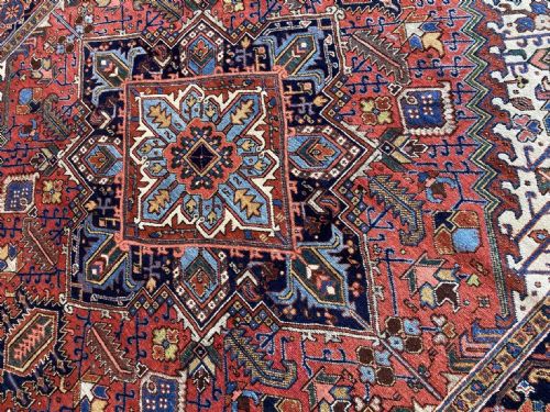 ANTIQUE HERIZ CARPET 344M X 263M - ADDITIONAL PHOTO 9
