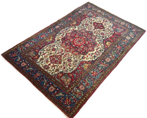 ANTIQUE ISFAHAN RUG 202MX 136M - ADDITIONAL PHOTO 2
