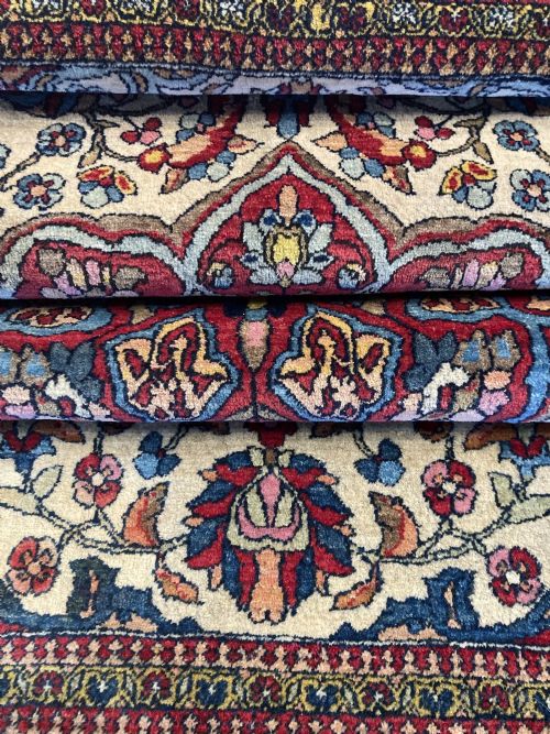 ANTIQUE ISFAHAN RUG 202MX 136M - ADDITIONAL PHOTO 13