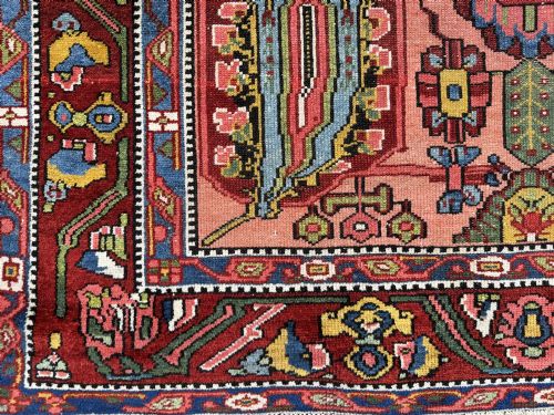 ANTIQUE BAKHTIAR RUG 208M X 145M - ADDITIONAL PHOTO 5