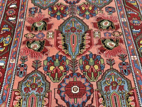 ANTIQUE BAKHTIAR RUG 208M X 145M - ADDITIONAL PHOTO 7