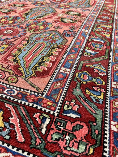 ANTIQUE BAKHTIAR RUG 208M X 145M - ADDITIONAL PHOTO 8