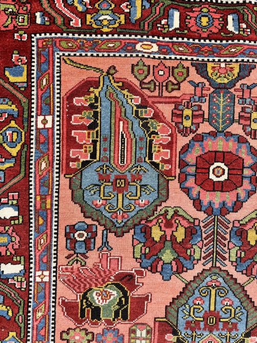 ANTIQUE BAKHTIAR RUG 208M X 145M - ADDITIONAL PHOTO 11