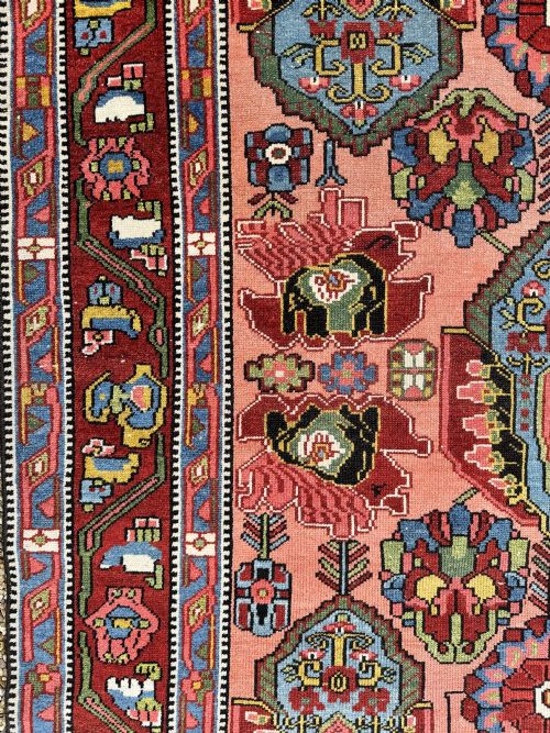 ANTIQUE BAKHTIAR RUG 208M X 145M - ADDITIONAL PHOTO 12