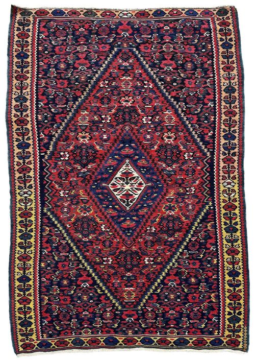 antique bidjar kilim 157m x 107m - CATEGORY: ANTIQUE RUGS - DATED 1910