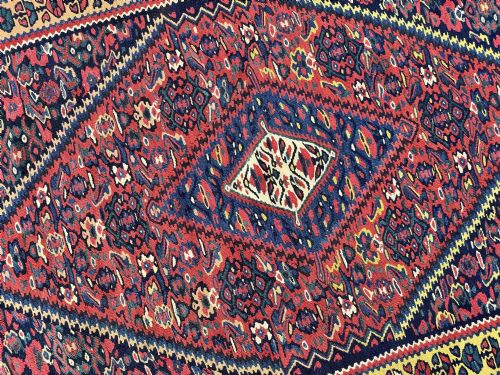 ANTIQUE BIDJAR KILIM 157M X 107M - ADDITIONAL PHOTO 10