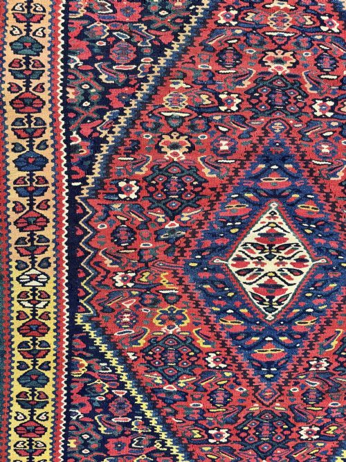 ANTIQUE BIDJAR KILIM 157M X 107M - ADDITIONAL PHOTO 12