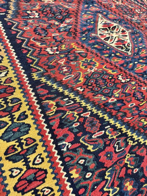 ANTIQUE BIDJAR KILIM 157M X 107M - ADDITIONAL PHOTO 13