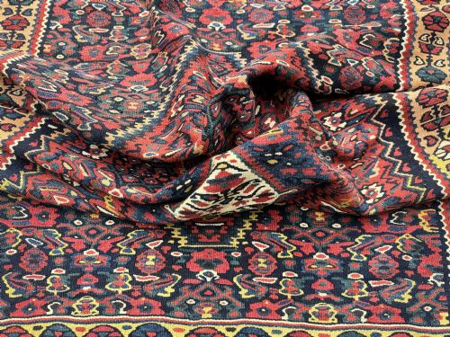 ANTIQUE BIDJAR KILIM 157M X 107M - ADDITIONAL PHOTO 15