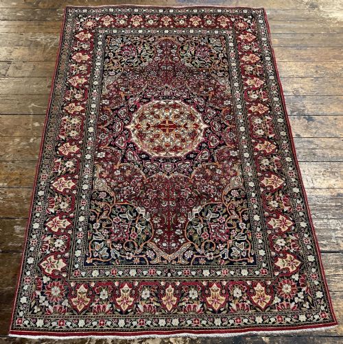 ANTIQUE ISFAHAN RUG 209M X 139M - ADDITIONAL PHOTO 3