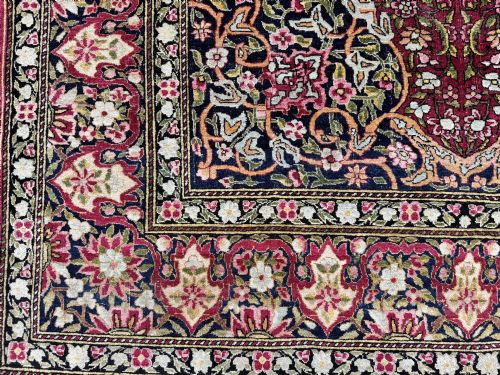 ANTIQUE ISFAHAN RUG 209M X 139M - ADDITIONAL PHOTO 5