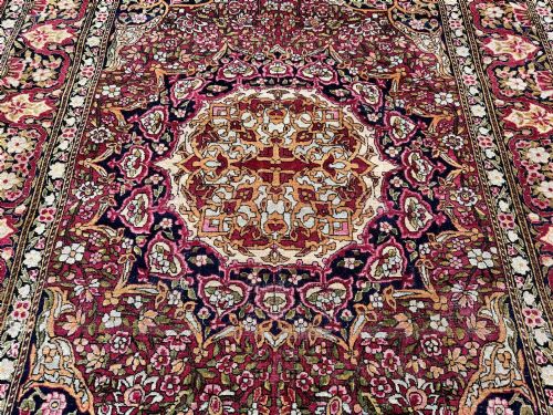 ANTIQUE ISFAHAN RUG 209M X 139M - ADDITIONAL PHOTO 6